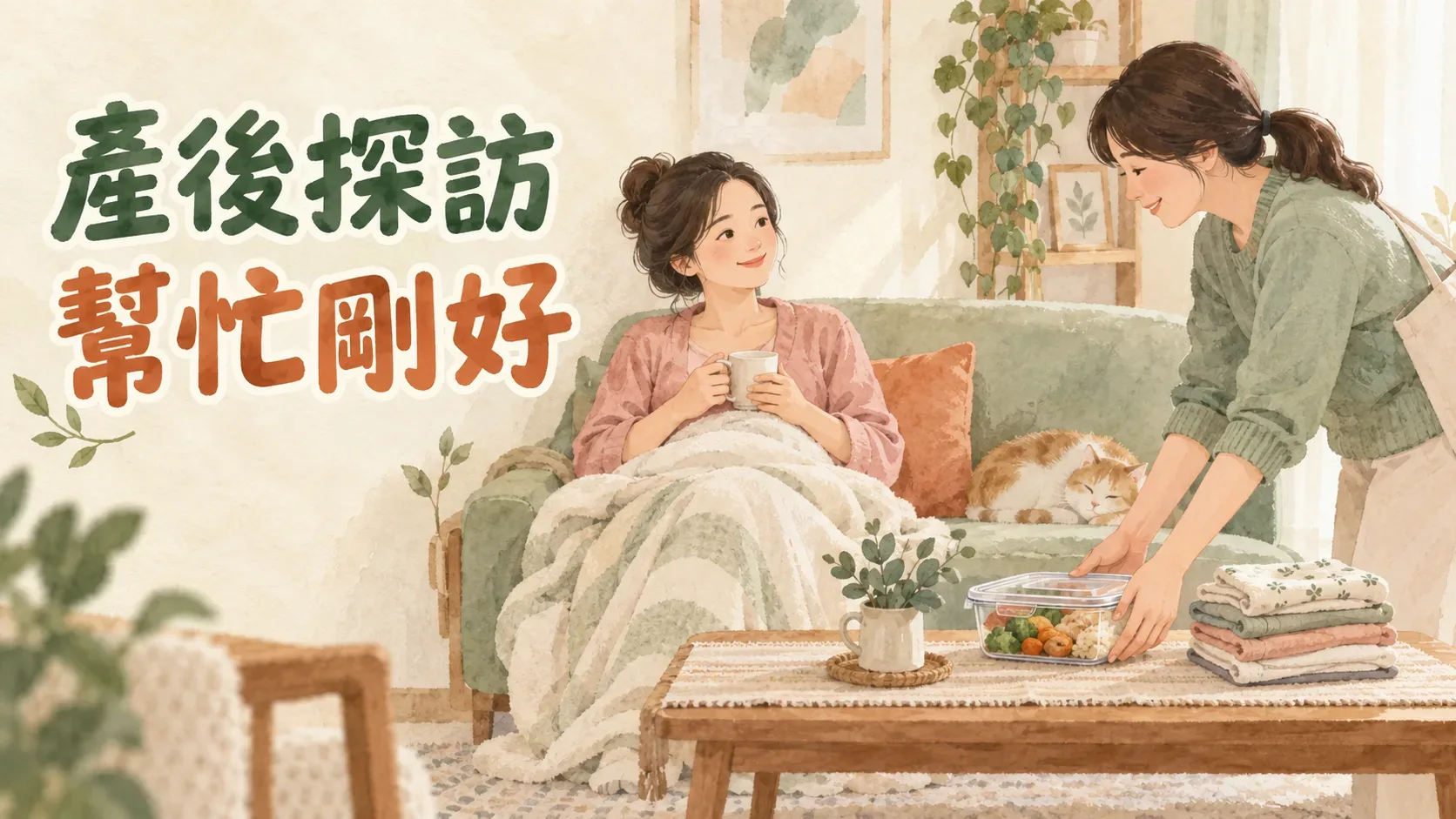 產後親友探訪怎麼安排?先問需要什麼,把關心變成實際幫忙
