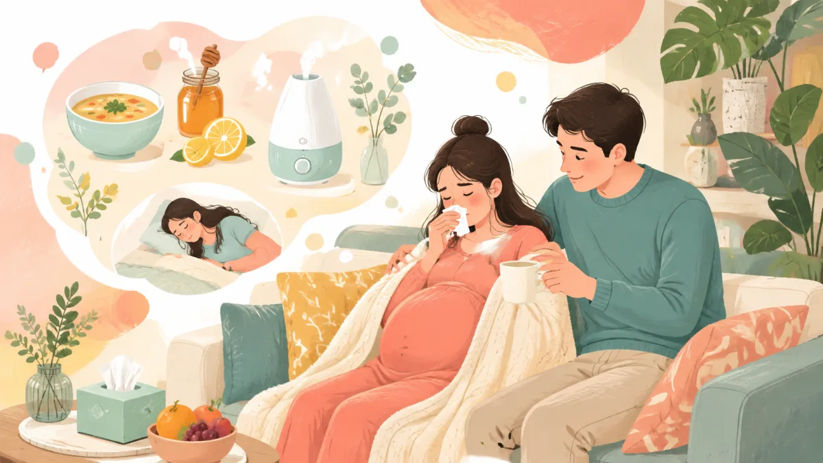 懷孕感冒了!媽媽們在孕期時常感冒、咳嗽或不舒服該怎麼辦?