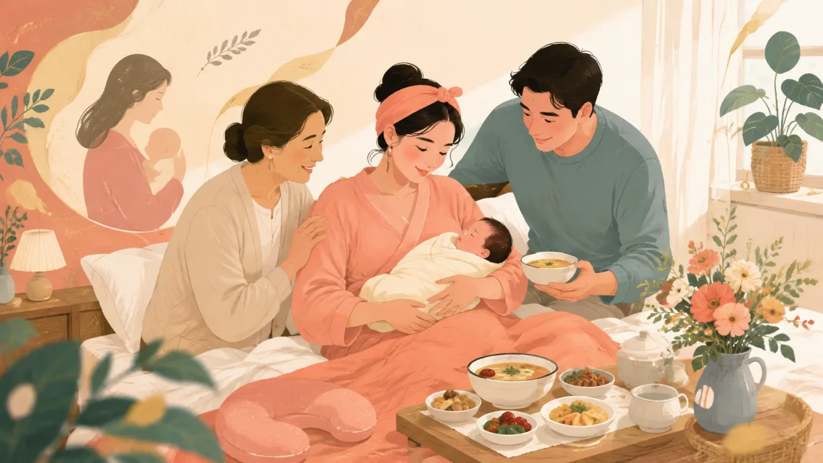 坐月子學問多,您一定要知道的調養方法!