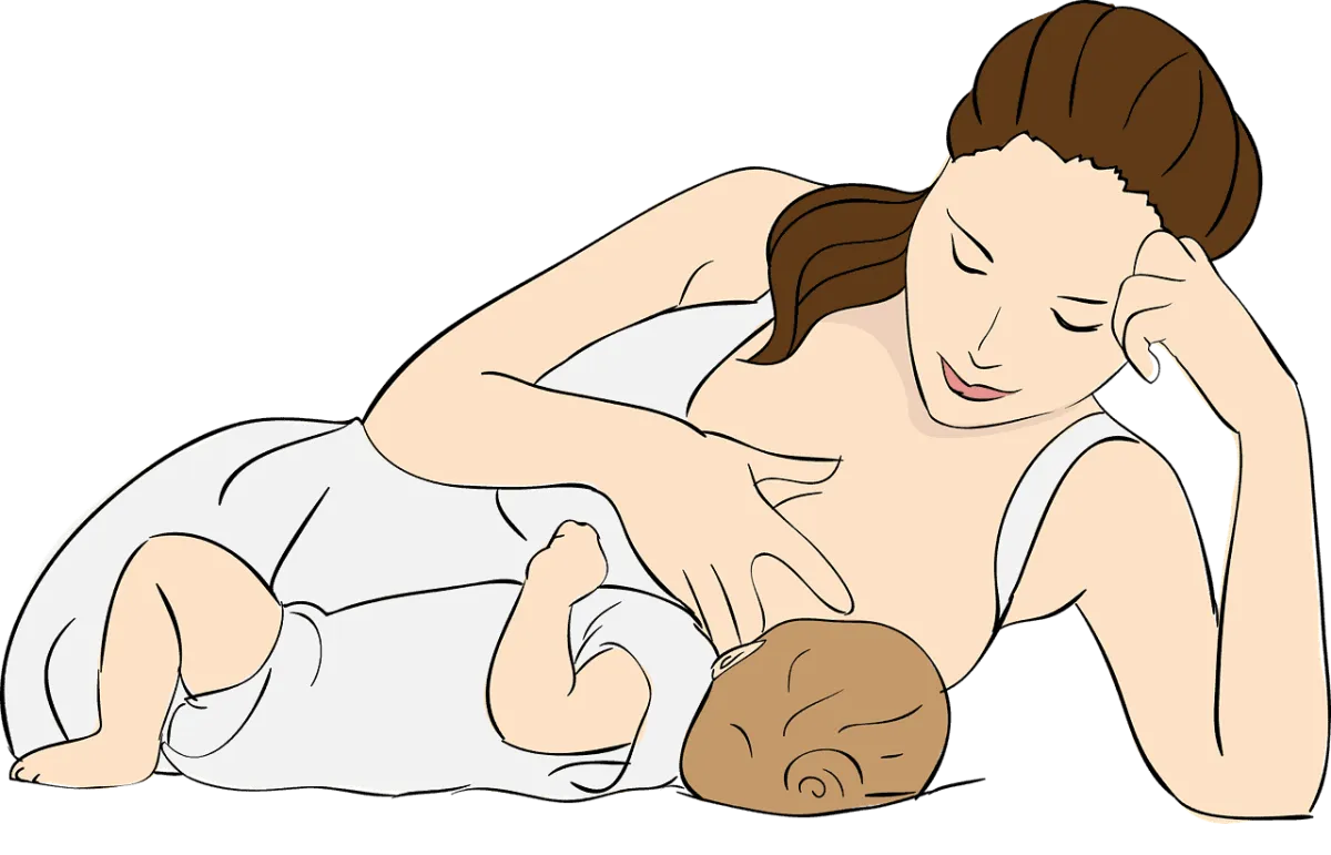 親餵母乳姿勢