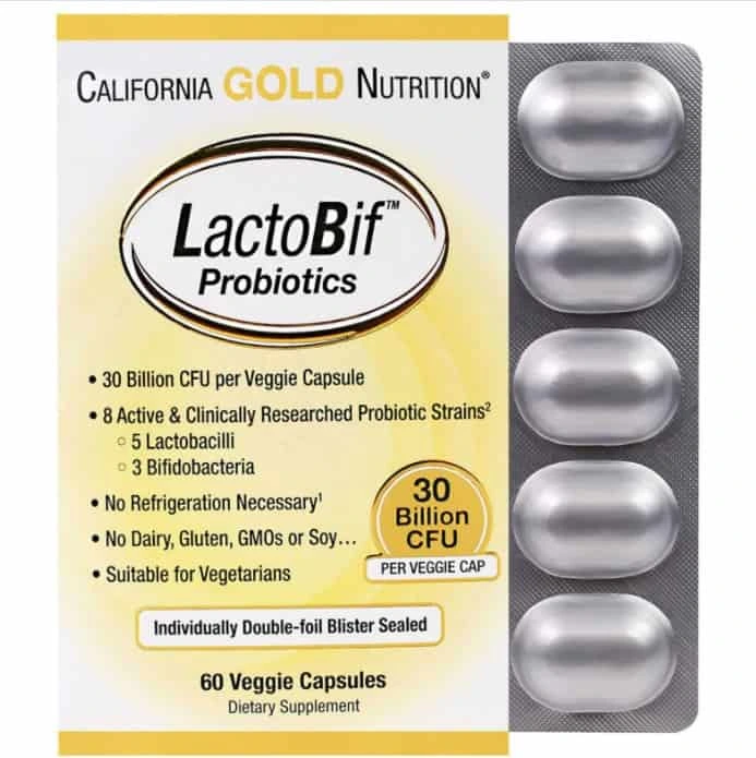 California Gold Nutrition, LactoBif 益生菌