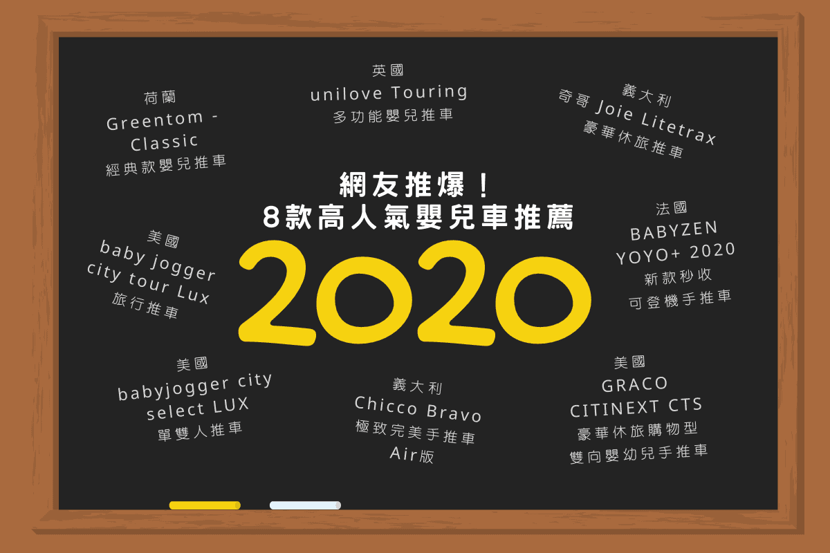 嬰兒車推薦 (1) 8種嬰兒車推薦
