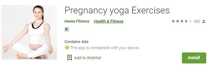 	 Pregnancy yoga Exercises
